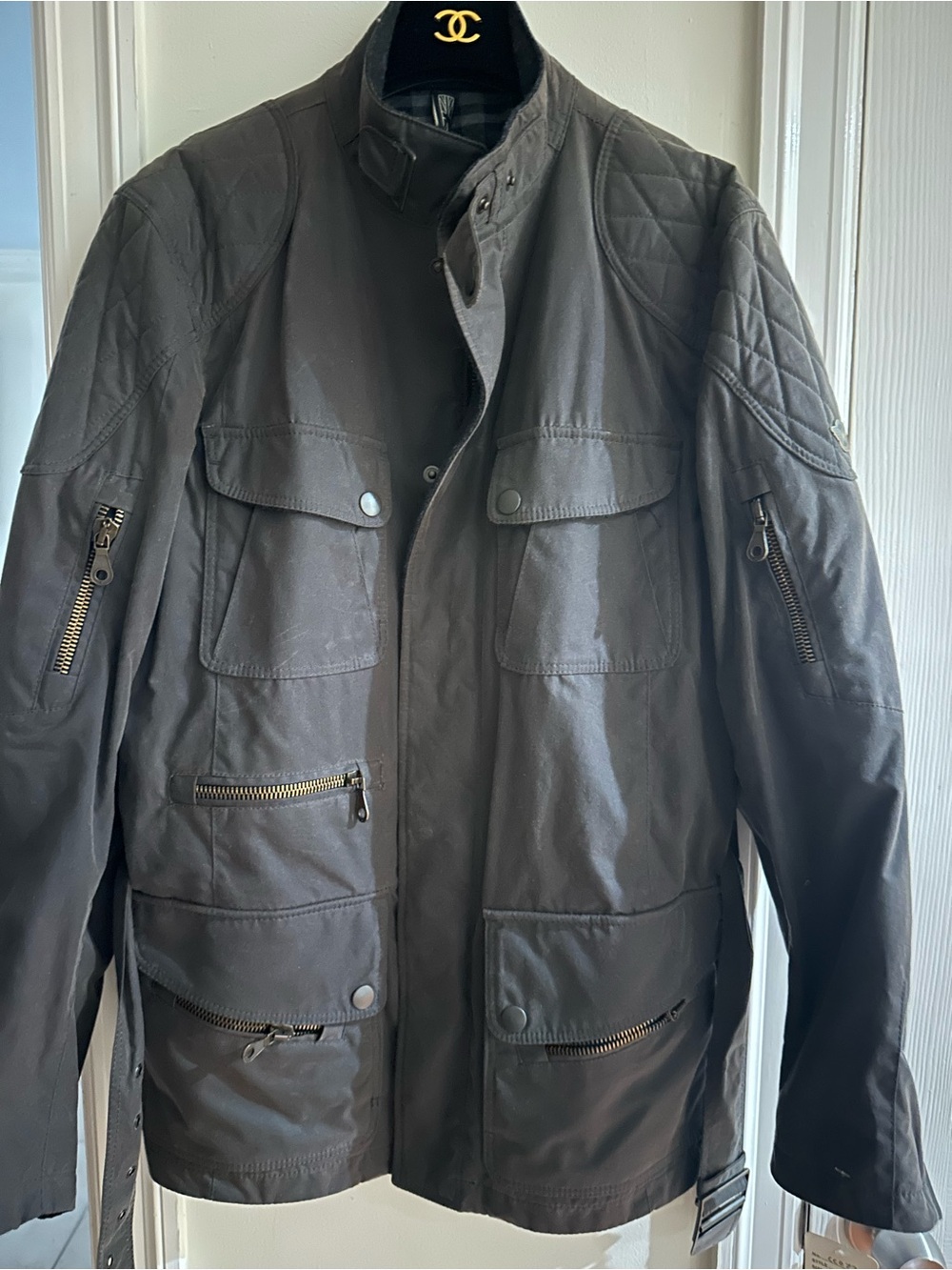Quilted Shoulder Field Jacket